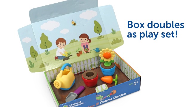 Amazon.com: Learning Resources New Sprouts Grow It! Deluxe Garden